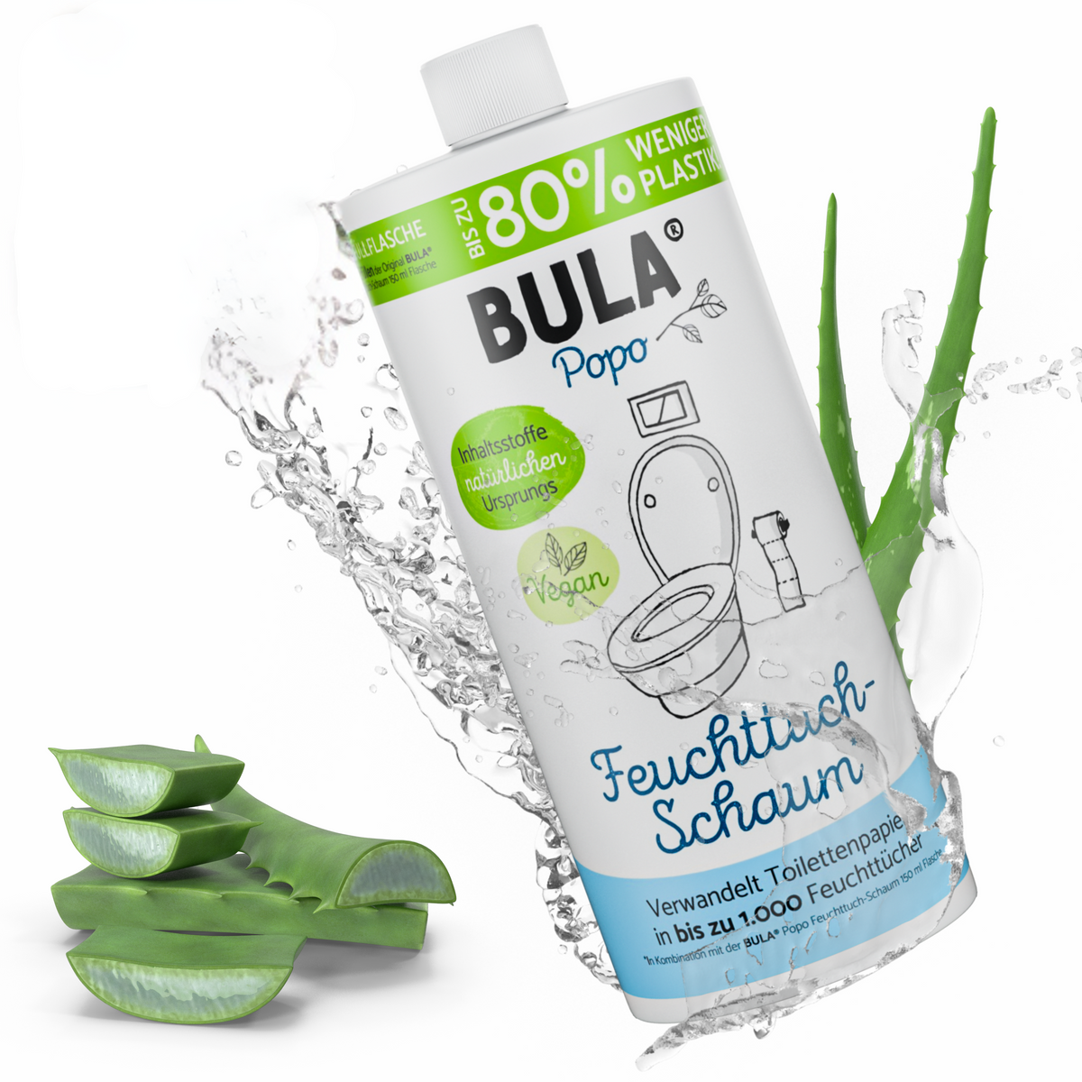 BULA Popo Nachfüll-Flasche 750 ml