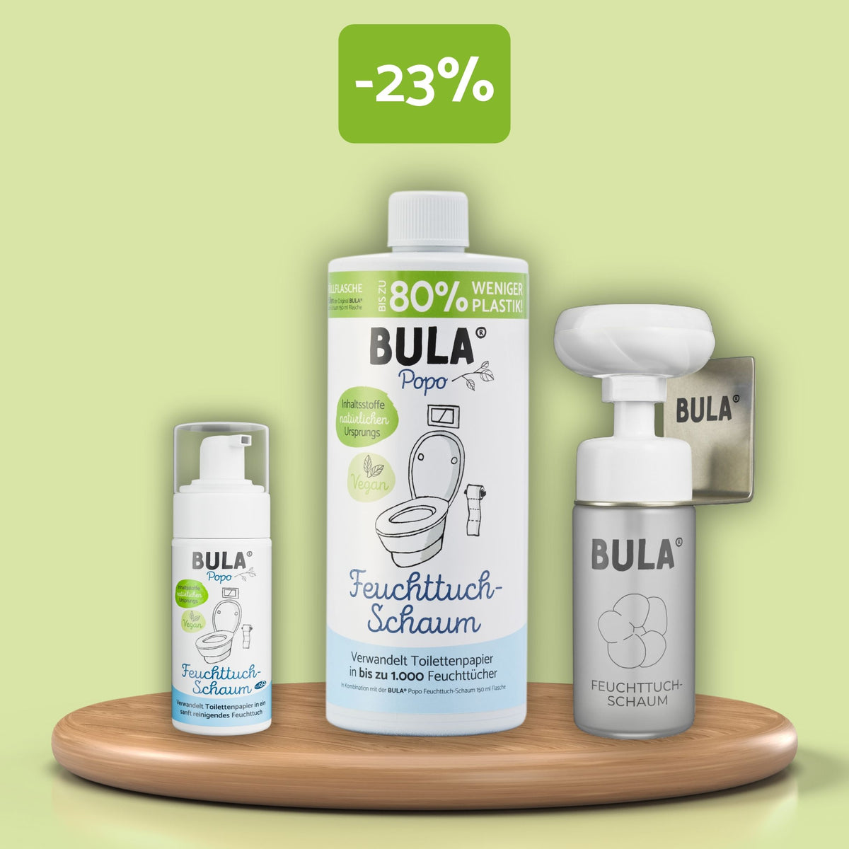 BULA Popo Öko Glas Family Bundle