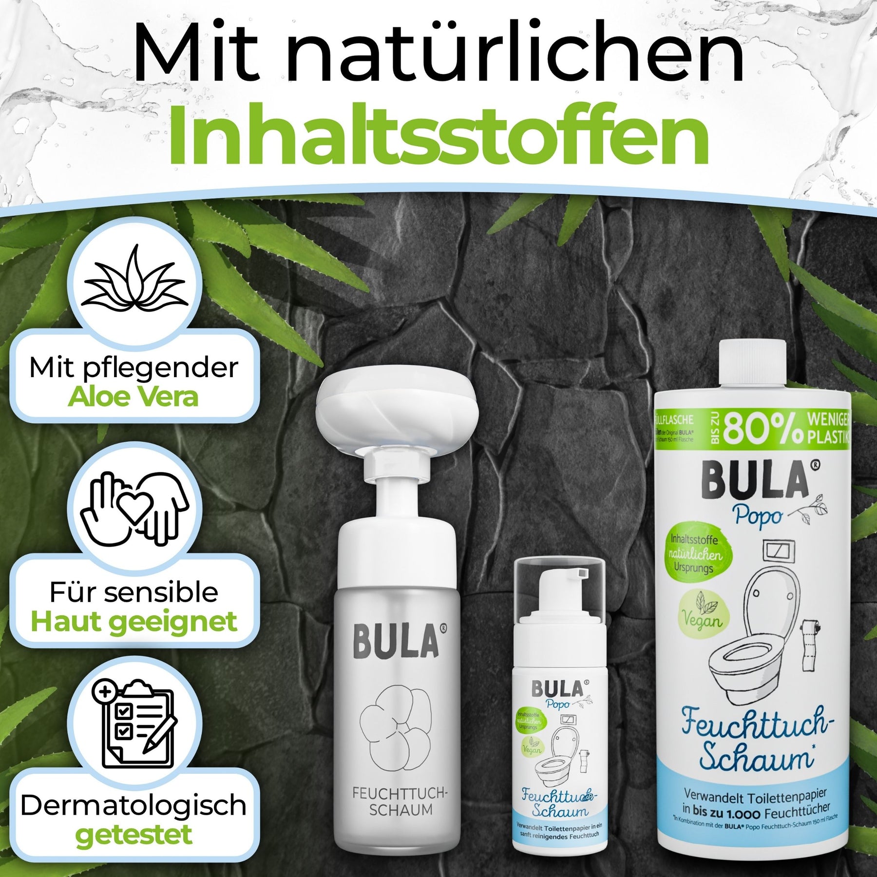BULA Popo Öko Glas Family Bundle