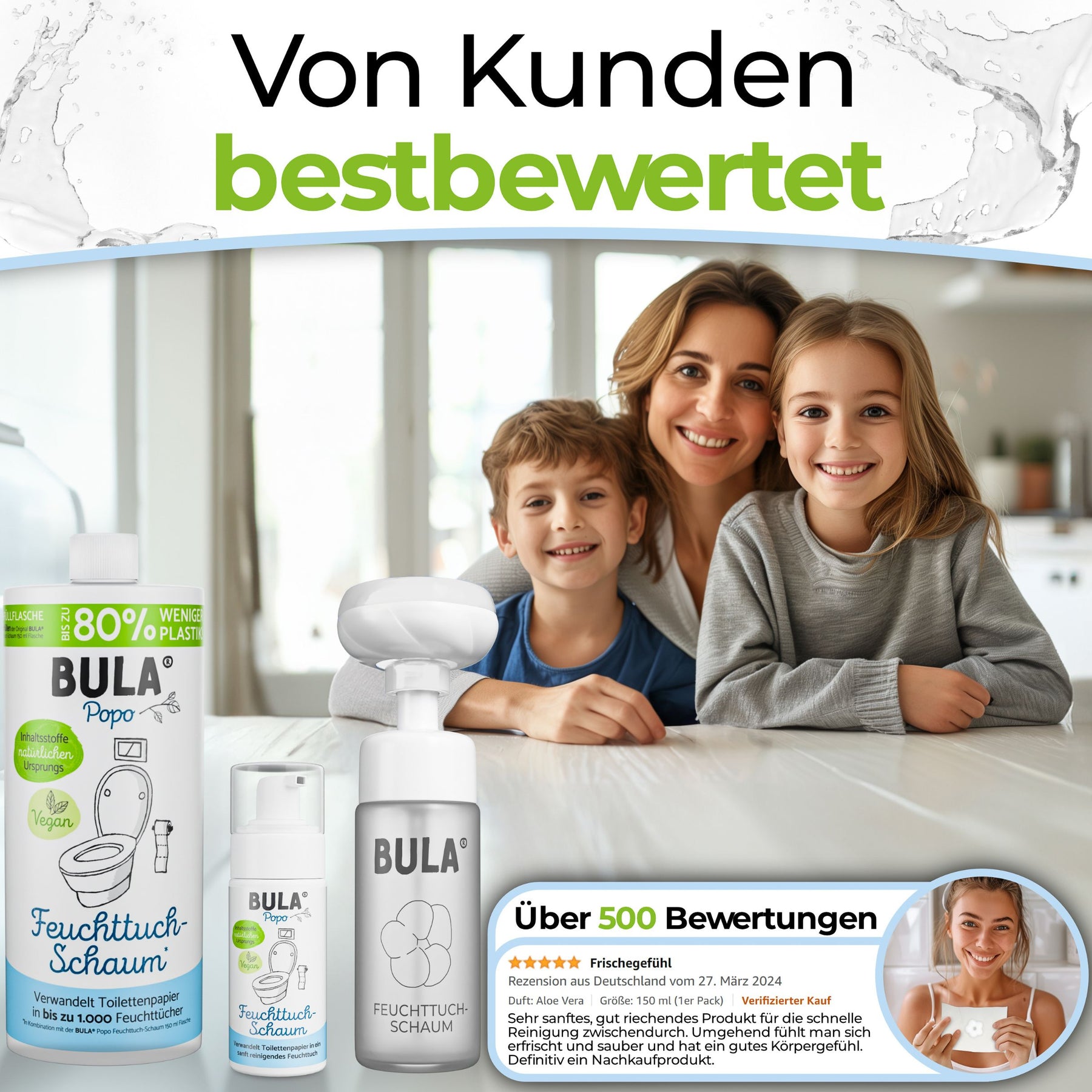 BULA Popo Öko Glas Family Bundle