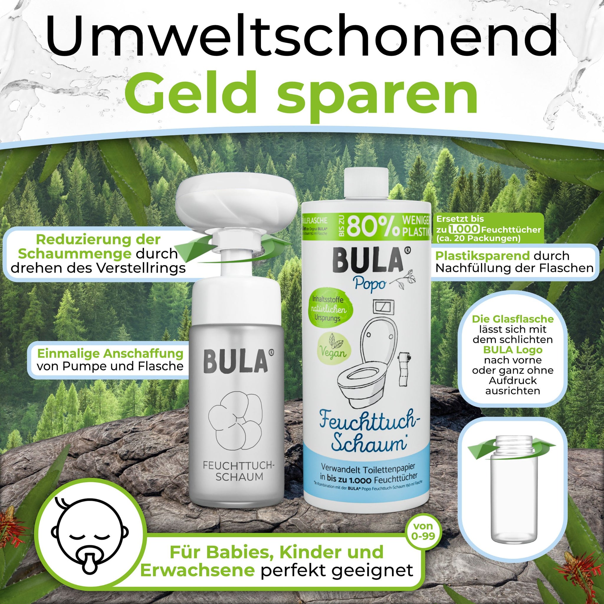 BULA Popo 2M2M Special Sale Öko Glas Bundle
