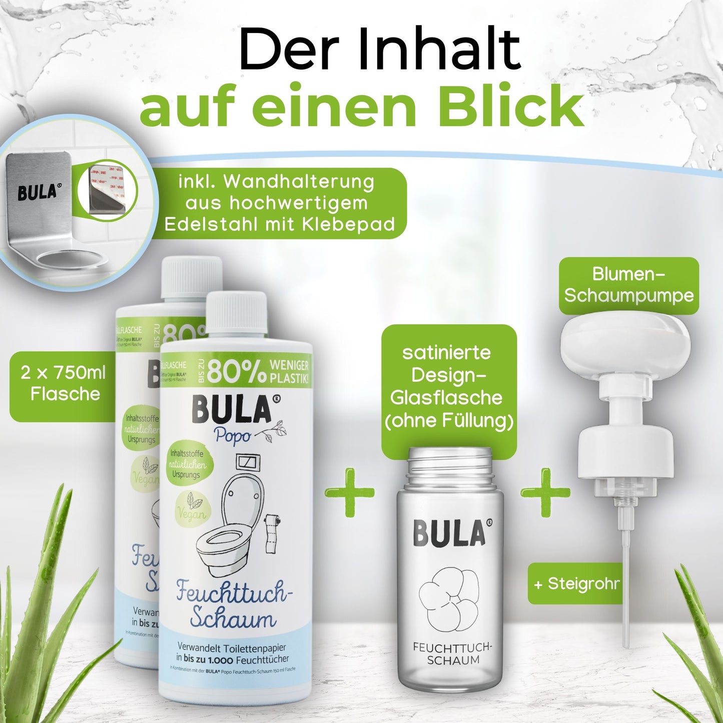 BULA Popo 2M2M Special Sale Öko Glas Bundle