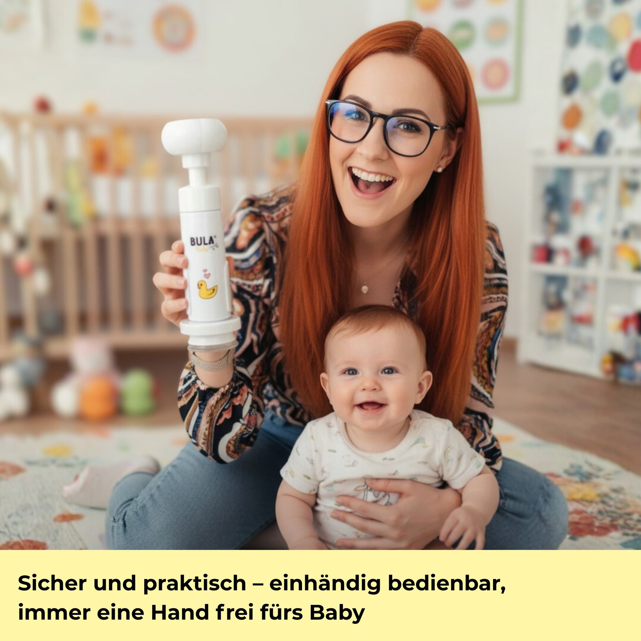 BULA Baby 2M2M Special Sale - Easy Clean Wickel Set - Feuchttuch-Schaum Starter Set für Babys