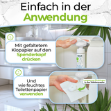 BULA Popo Blumen-Schaumpumpe inkl. selbstklebende Halterung (OHNE NOTWENDIGE BULA POPO SCHAUM 150 ml FLASCHE)