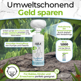 BULA Popo Blumen-Schaumpumpe inkl. selbstklebende Halterung (OHNE NOTWENDIGE BULA POPO SCHAUM 150 ml FLASCHE)