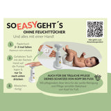 BULA Baby Easy Clean Wickel Set - Feuchttuch-Schaum Starter Set für Babys