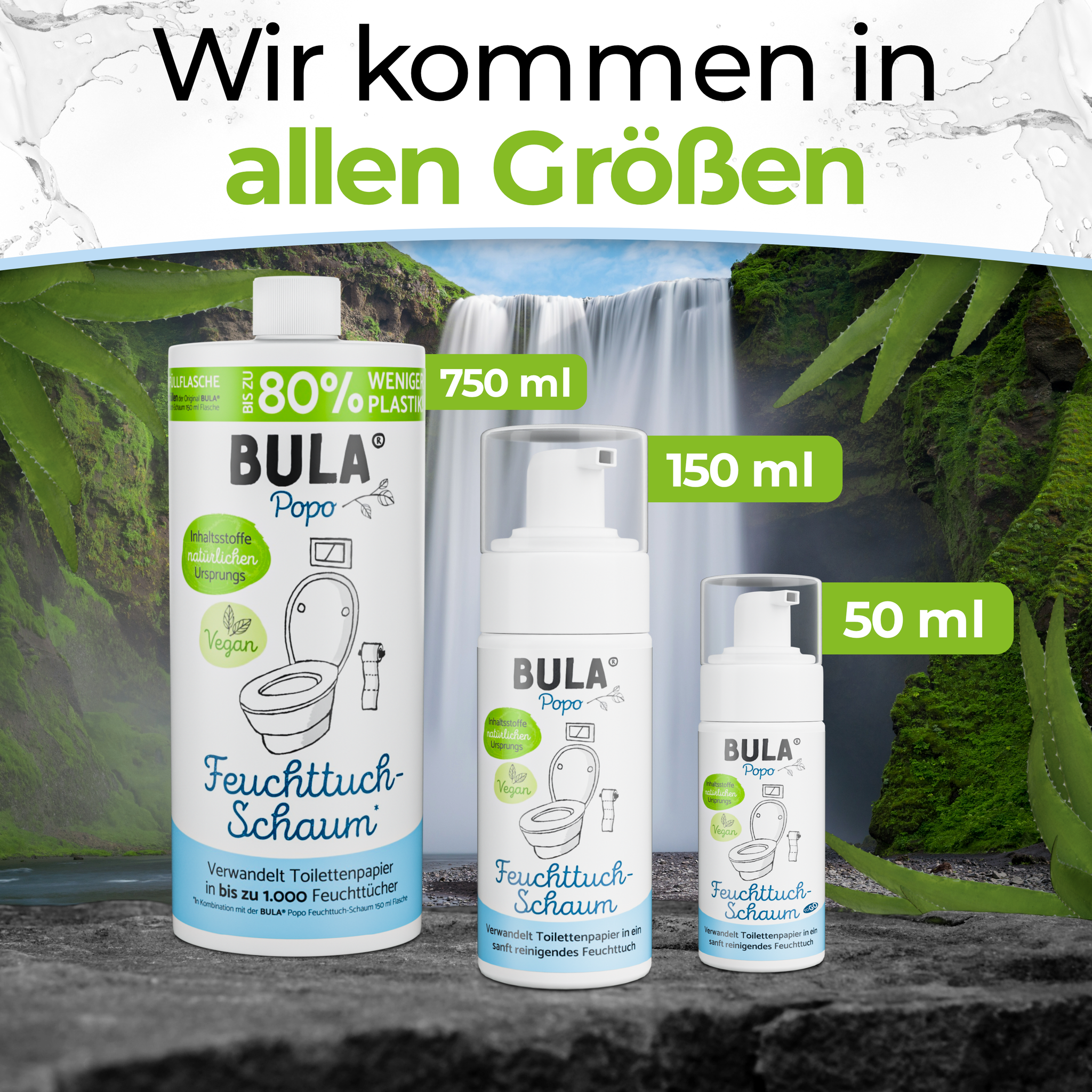 BULA Popo Schaum "to-go" 50 ml