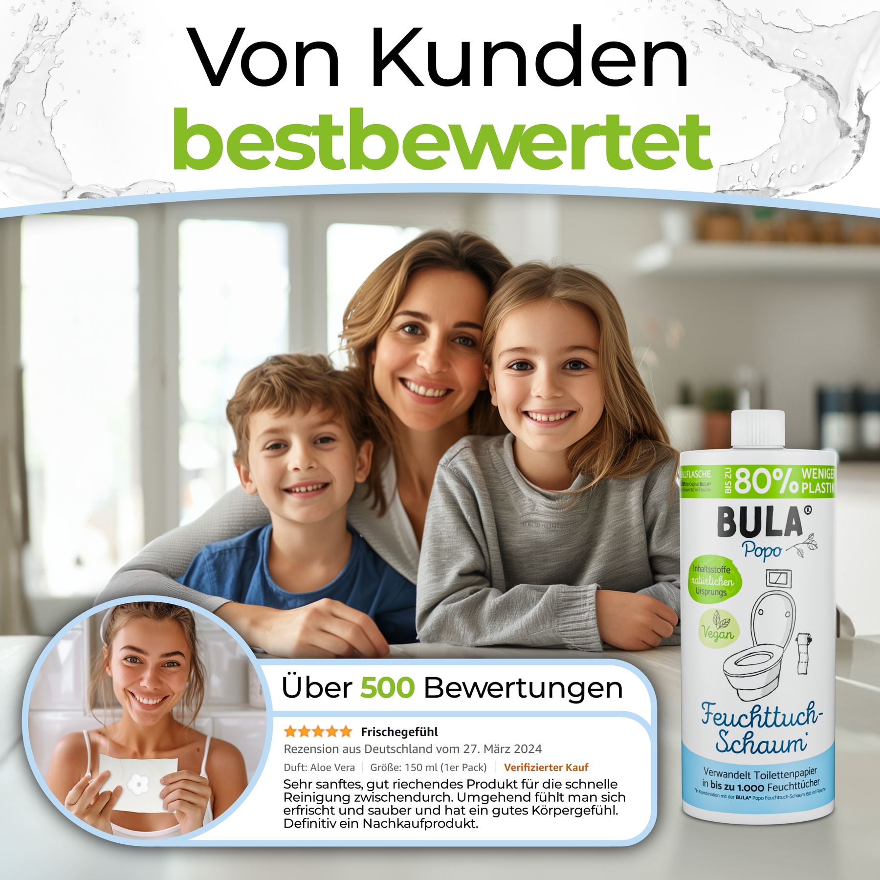 BULA Popo Nachfüll-Flasche 750 ml