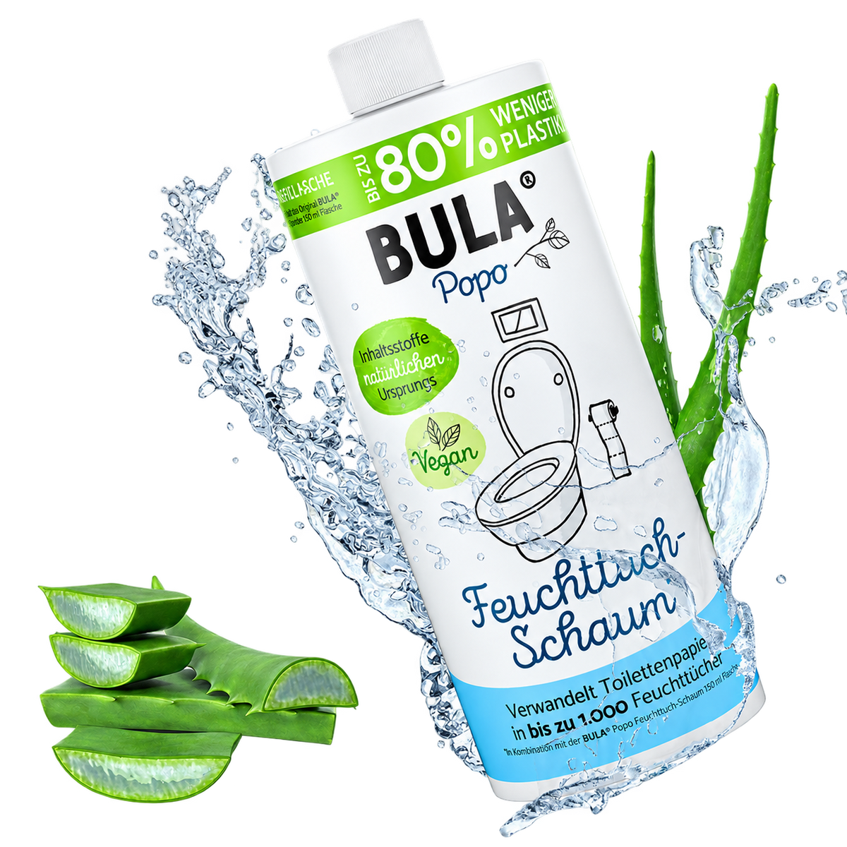 BULA Popo Nachfüll-Flasche 750 ml