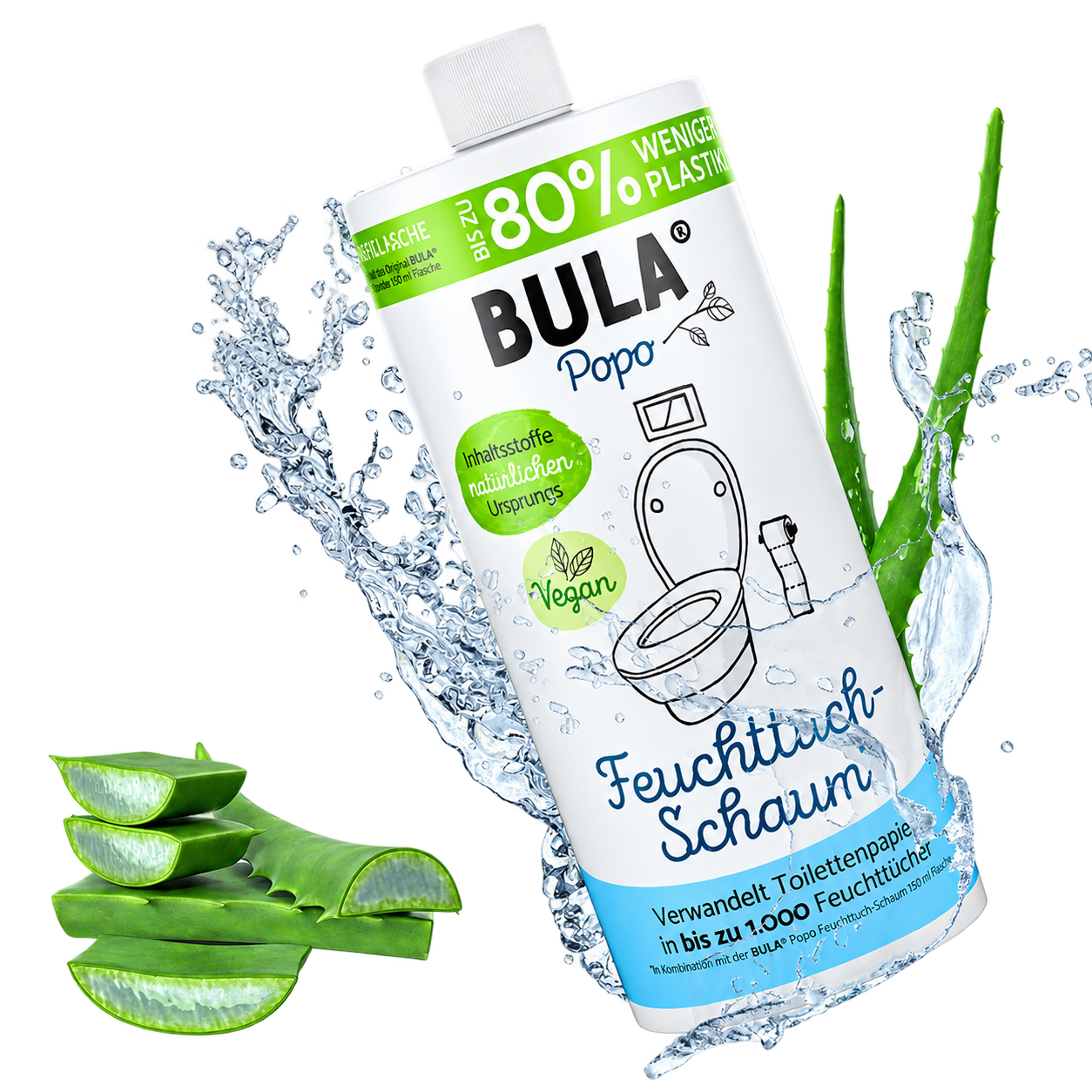 BULA Popo Nachfüll-Flasche 750 ml
