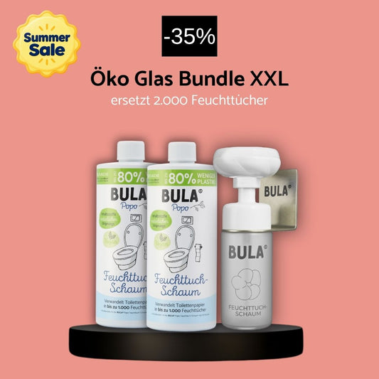 BULA Popo Öko Glas Bundle XXL